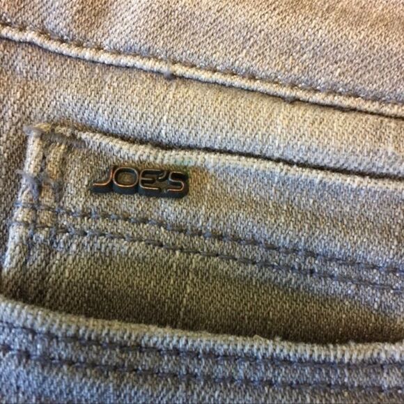 Joe’s Grey Chelsea Fit Skinny Midrise Jeans Sz 25 - Picture 7 of 14